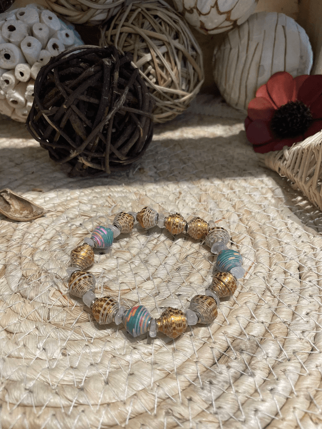 Bracelet quartz rose NINA