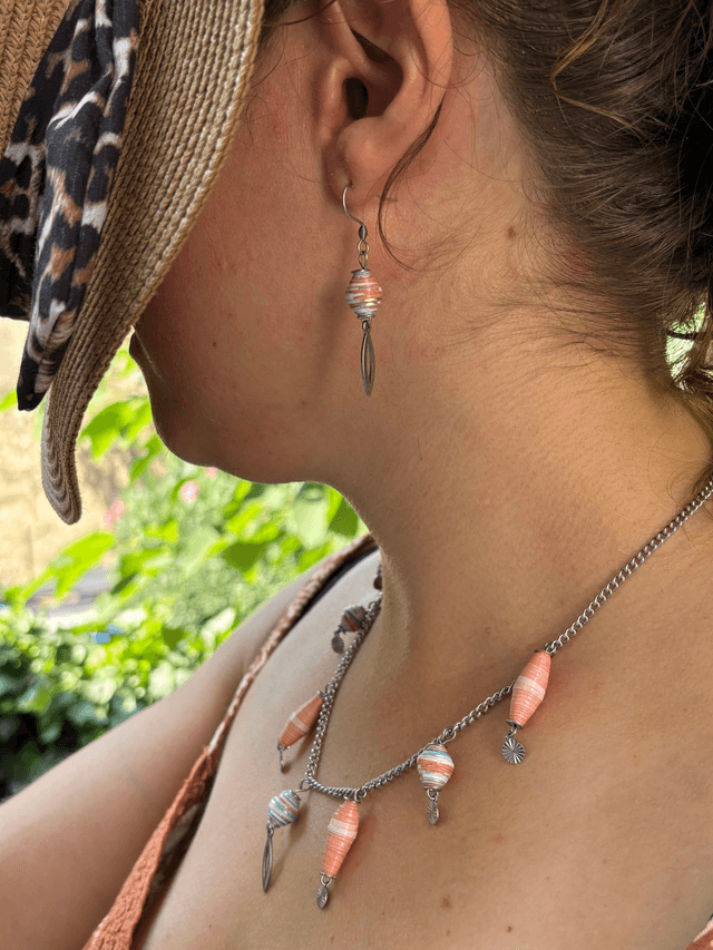 Boucle d’oreille CORALIE