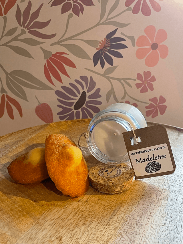 Bougie petite madeleine 60g