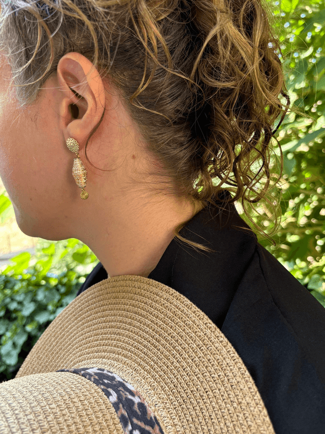 Boucle d’oreille TERRA MANDALA 